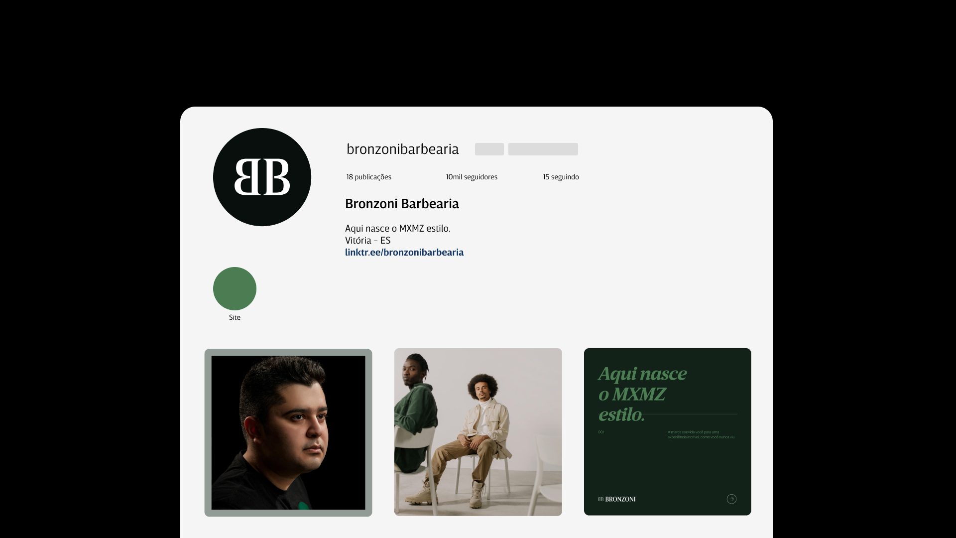 Publicação da Bronzoni para Instagram