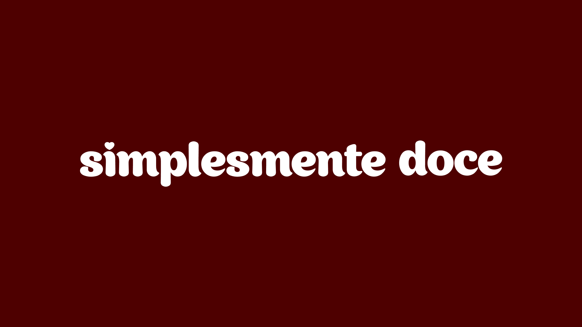 Simplesmente Doce